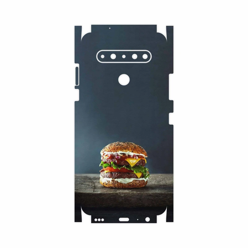 برچسب پوششی ماهوت مدل Hamburger-FullSkin مناسب برای گوشی موبایل ال جی K61