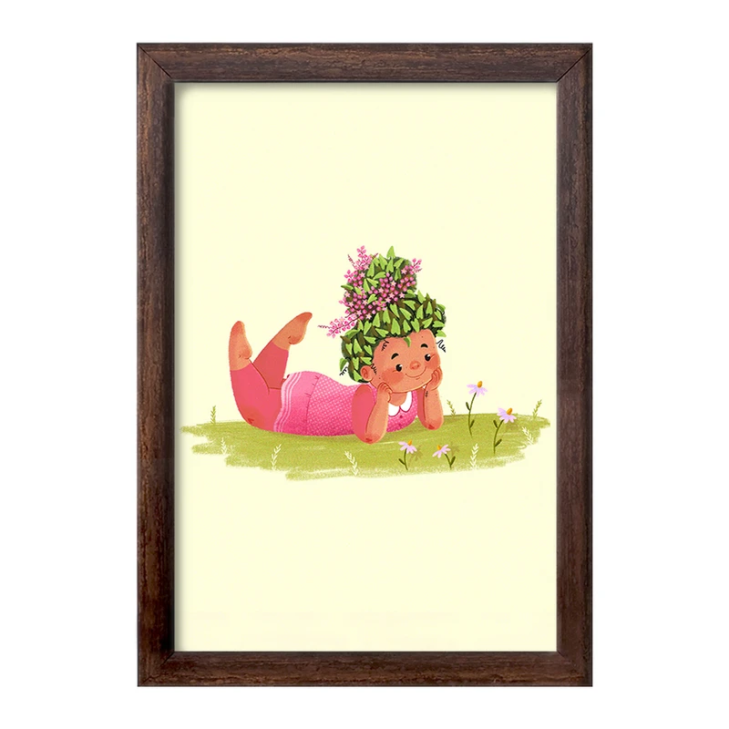 تابلو خندالو طرح دخترانه فانتزی کد 25723