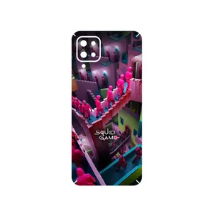 MAHOOT Squid Game Cover Sticker for Samsung Galaxy A12 Nacho