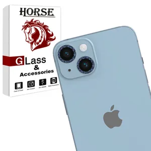 محافظ لنز دوربین هورس مدل BRILIANTLH مناسب برای گوشی موبایل اپل iPhone 14