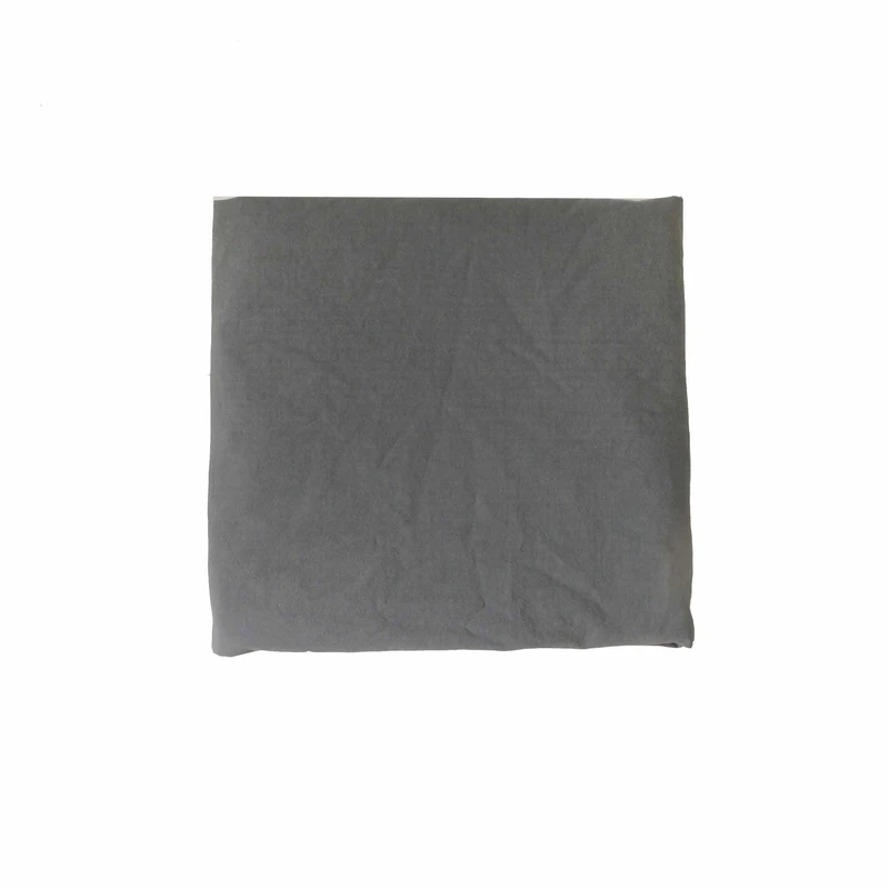 روکش لحاف پنبه مدل تک رنگ دکمه دار دو نفره سایز 220x240 سانتی‌متر