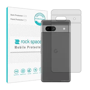  Rockspace HyGEL model Transparent phone back protector suitable for Google Pixel 7a mobile phone