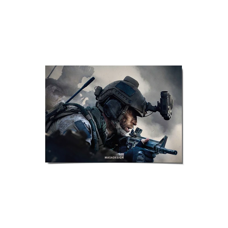 کارت پستال ماسا دیزاین طرح CALL OF DUTY مدل POSTV283