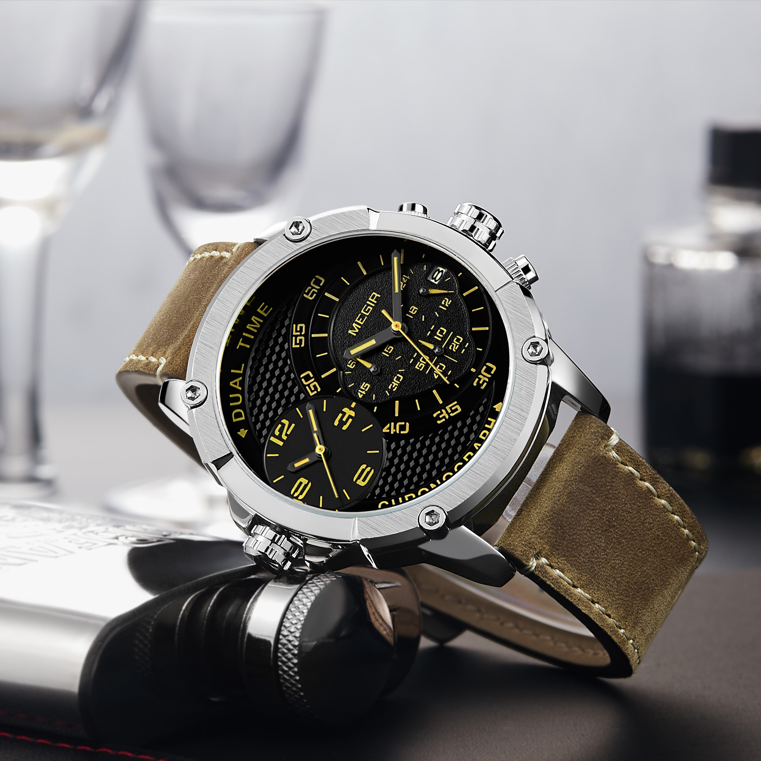 خرید ساعت مچی عقربه‌ای مردانه مگیر مدل G2093