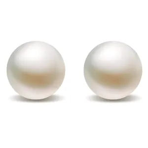 گوشواره نقره دخترانه آی جواهر مدل مروارید کد S925