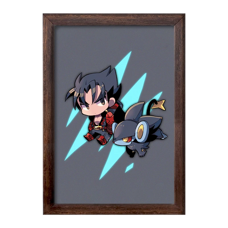 تابلو خندالو طرح بازی پوکمون (pokemon) کد 32738