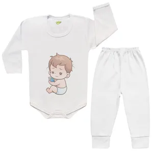 ست بادی و شلوار نوزادی کارانس مدل BST-3019