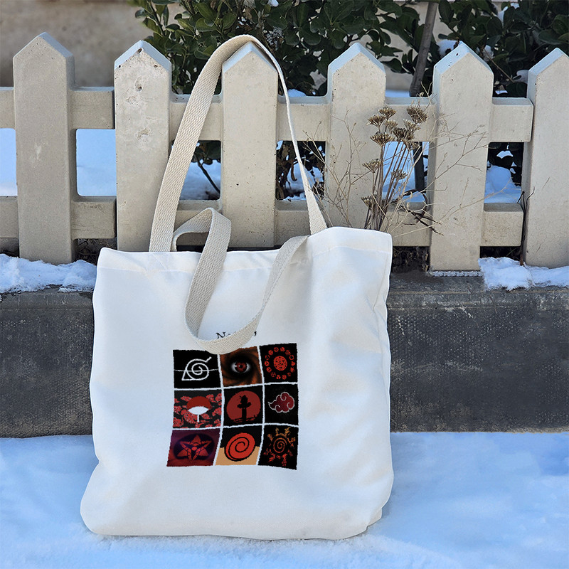 ساک خرید خندالو طرح انیمه ناروتو کد H305