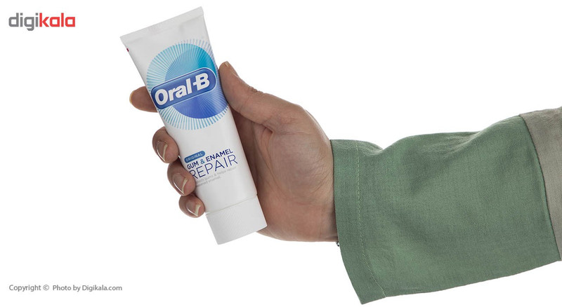 خمیر دندان اورال بی سری Gum And Enamel Repair مدل Original حجم 75 میلی لیتر