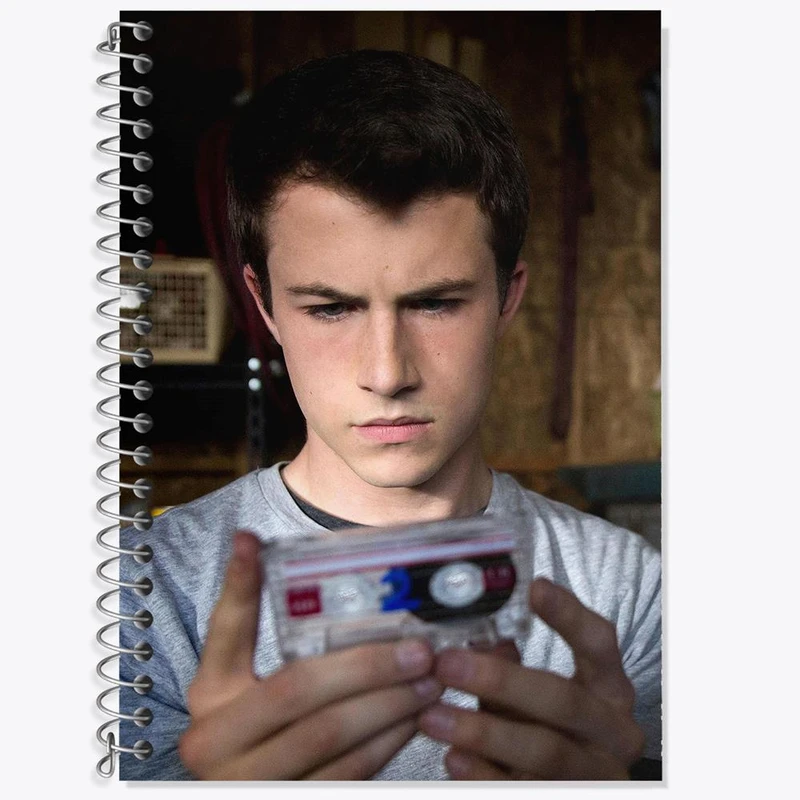 دفتر زبان 50 برگ خندالو مدل دو خط طرح کلی جانسن 13دلیل برای اینکه Reasons Why13 کد 20350