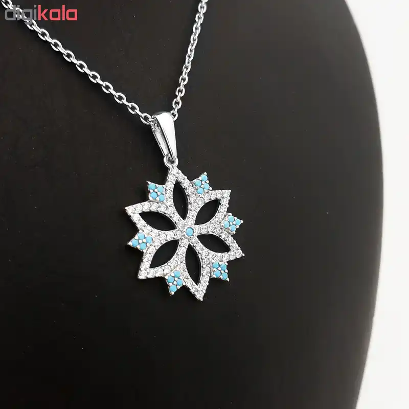 گردنبند نقره فلاویا کد FL108