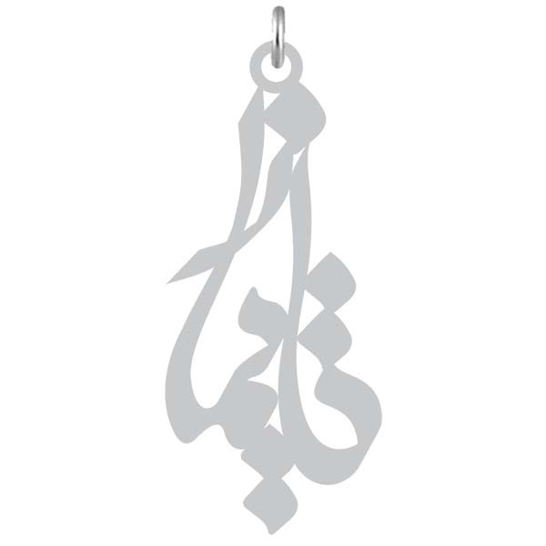 آویز گردنبند نقره کرابو طرح تایماز مدل Kn2-1066