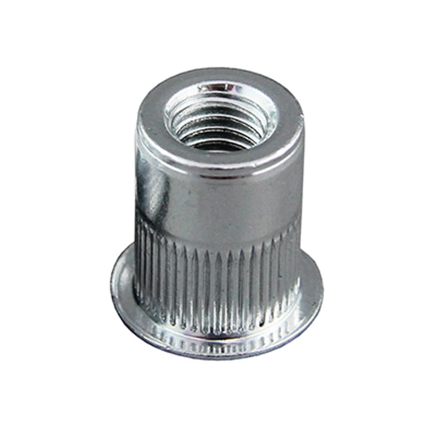 مهره پرچ مدل M5 لبه دار مجموعه 100 عددی