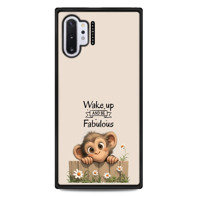 کاور آکام مدل AMC-WSGN10P-ANIMALS QOUTES-26 مناسب برای گوشی موبایل سامسونگ Galaxy Note 10 Plus