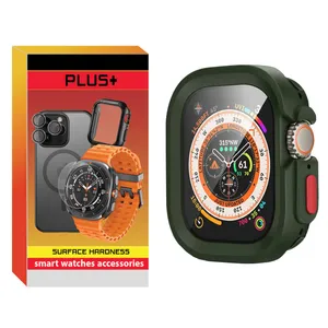 کاور پلاس مدل Armor Shield PL مناسب برای ساعت هوشمند هاینو تکو T92 Ultra max / T93 Ultra max / T94 Ultra max / T89 Ultra max / T99 Ultra max 49mm به همراه محافظ صفحه نمایش