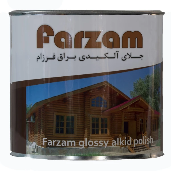 جلاء آلکیدی براق فرزام کد 320 حجم 1 لیتر