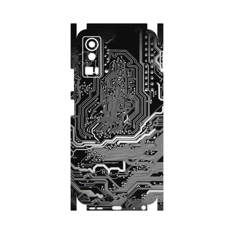 برچسب پوششی ماهوت مدل Black_Printed_Circuit_Board-FullSkin مناسب برای گوشی موبایل جی پلاس X20
