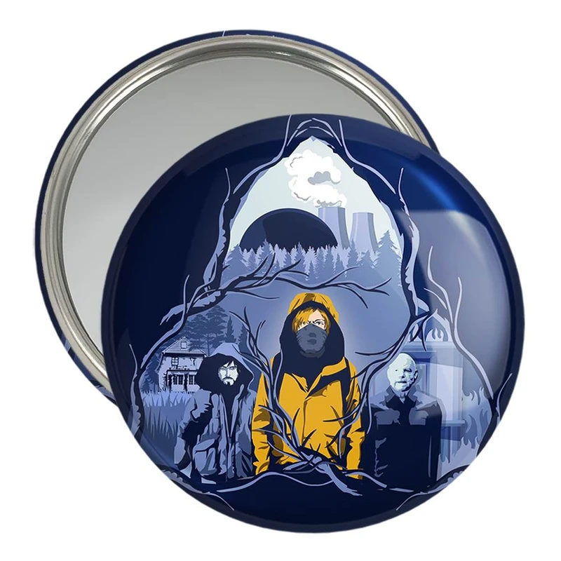 آینه جیبی خندالو مدل سریال دارک Dark  کد 10170