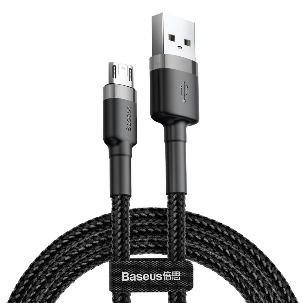 کابل USB به MicroUSB/usb باسئوس مدل CA-H1 طول 3 متر