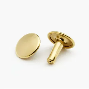 پرچ دو رو چرم مدل G 007 سایز کوچک بسته 160 عددی