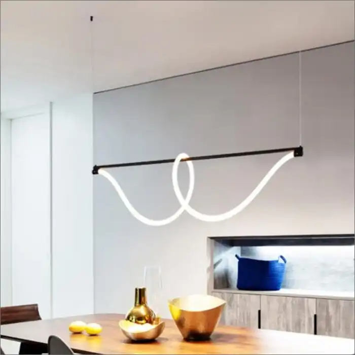 لوستر مدل مدرن طرح فلکسی 360 خطی کد F48722