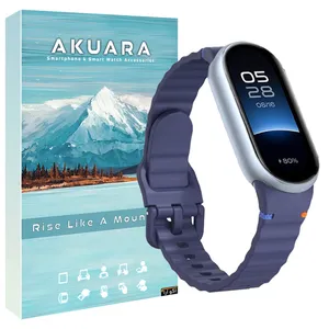 بند آکوآرا مدل NewVmb مناسب برای ساعت هوشمند شیائومی Mi Band 8/9/10 12mm