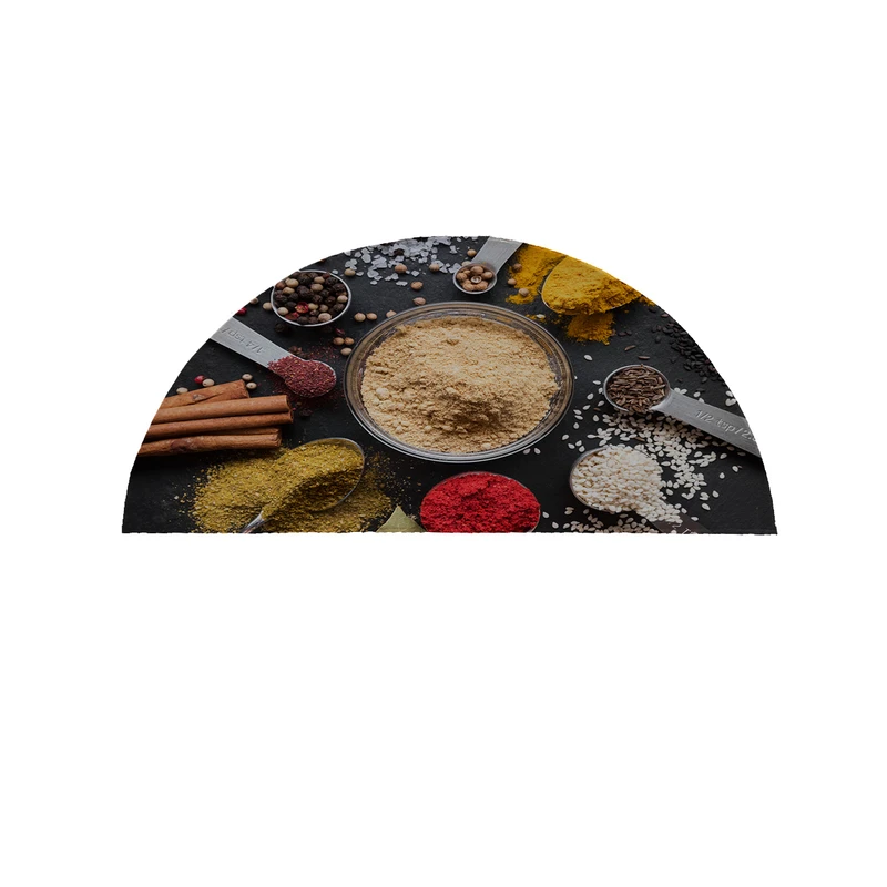 پادری مدل نیم دایره طرح آشپزخانه کد 8309 سایز 90×45 سانتی متر
