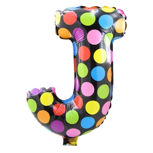 بادکنک فویلی مدل حروف کد J