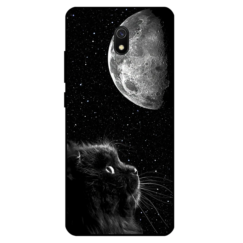 کاور مگافون طرح گربه مدل 1882 مناسب برای گوشی موبایل شیائومی Redmi 8A