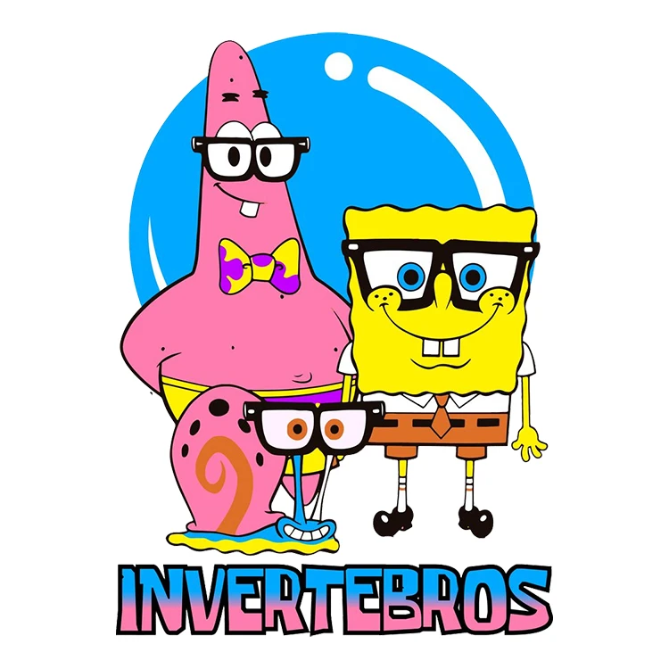 استیکر پارچه و لباس پاد آفرین مدل کارتونی کد S1843