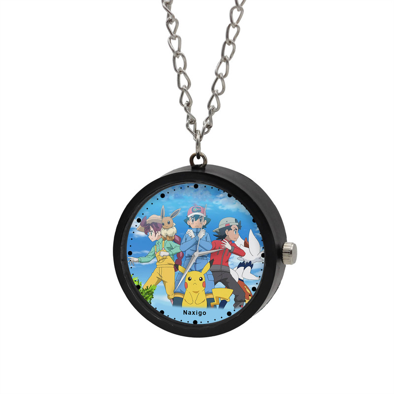 ساعت گردنبندی عقربه ای ناکسیگو مدل Pokémon کد NF13448 ساعت گردنبندی عقربه ای ناکسیگو مدل Pokémon کد NF13448