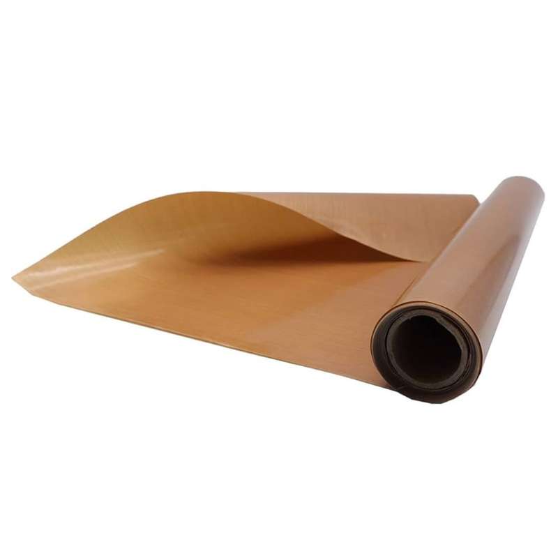 پارچه تفلونی فایبرفلون نسوز مدل 0.08MM طول 5 متر پارچه تفلونی فایبرفلون نسوز مدل 0.08MM طول 5 متر