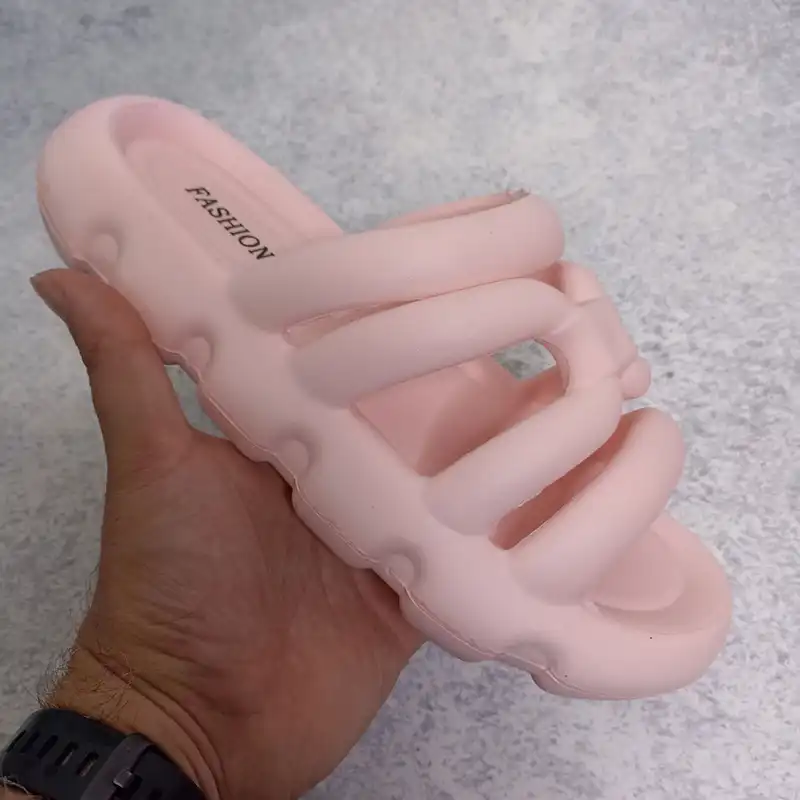 دمپایی زنانه پاپا مدل پرن کد 1548-LPK