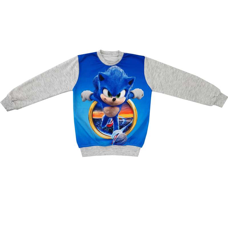 سویشرت پسرانه مدل سونیک کد 001