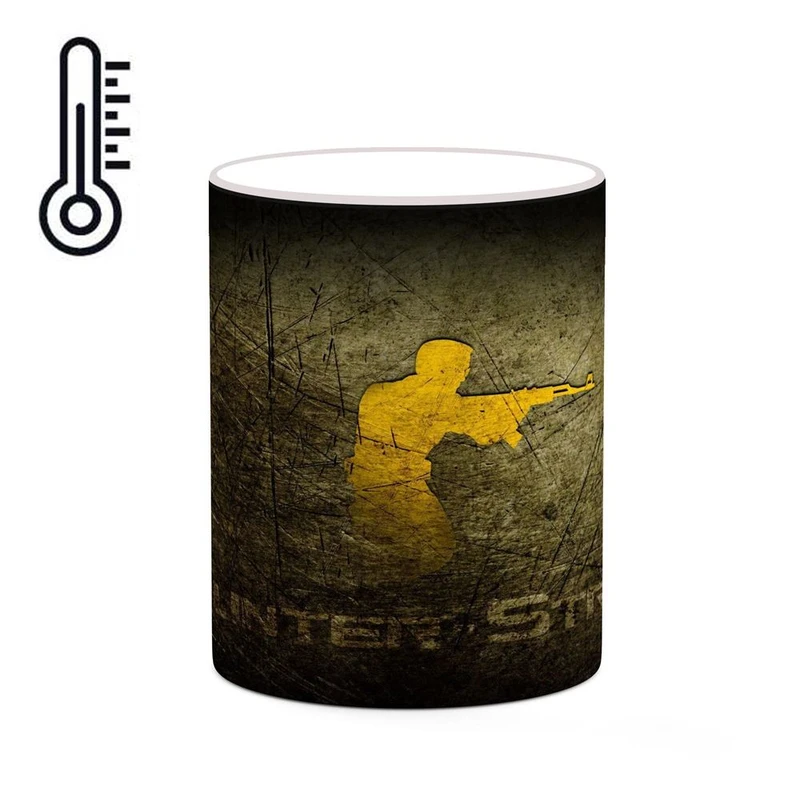 ماگ حرارتی کاکتی مدل بازی کانتر استرایک Counter-Strike 1.6 کد mgh28085