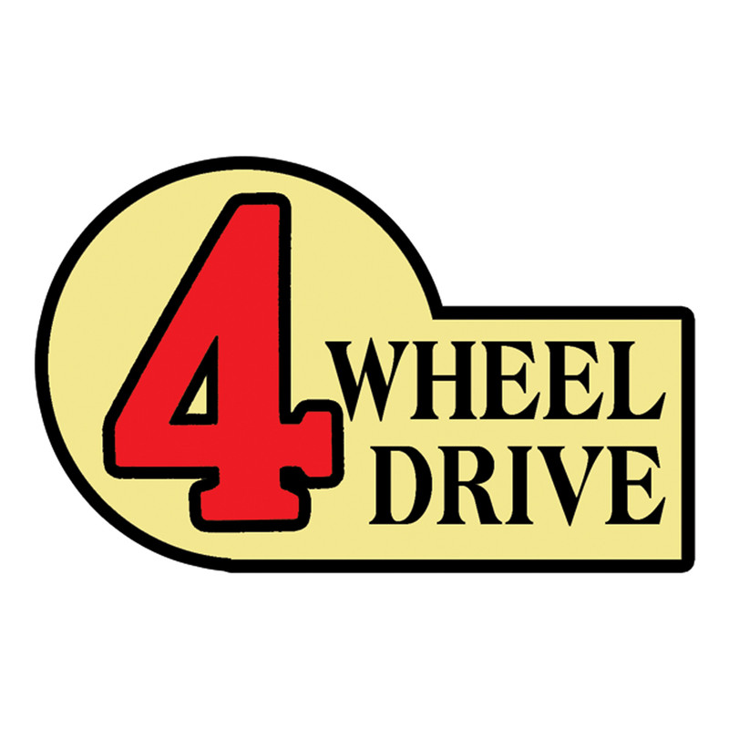برچسب بدنه خودرو طرح 4WD  4WHEEL  DRIVE