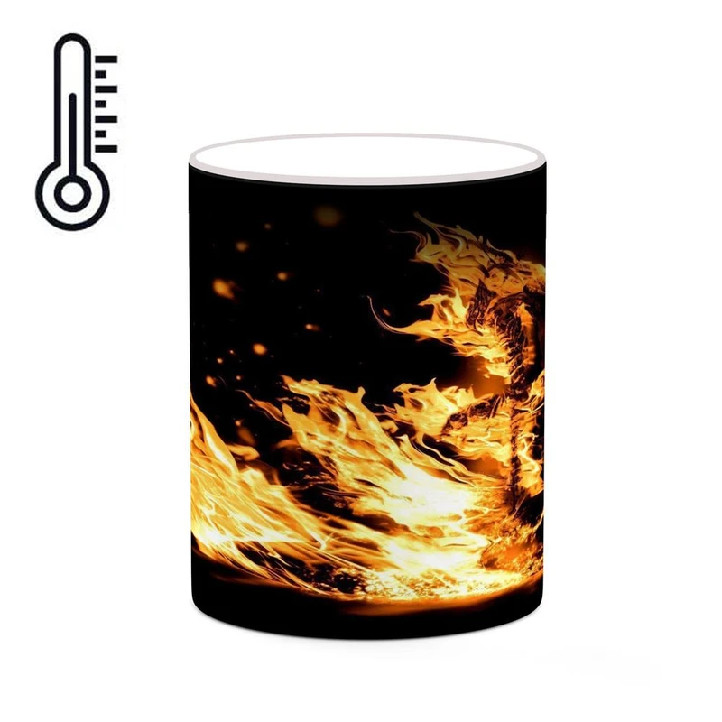 ماگ حرارتی کاکتی مدل بازی Dark Souls کد mgh28104