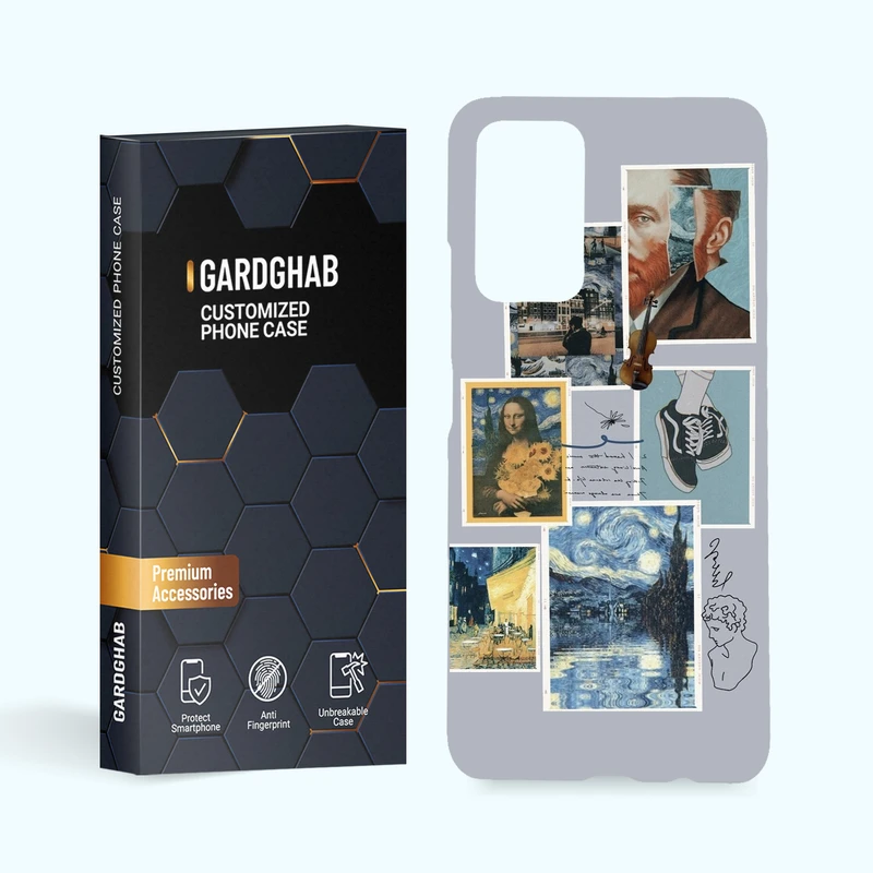 کاور گارد قاب مدل هنری مناسب برای گوشی موبایل شیائومی Poco M4 Pro 5G / Redmi Note 11 5G