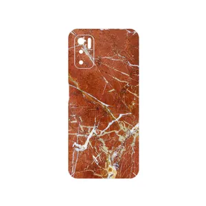 MAHOOT Red Marble Cover Sticker for Xiaomi Poco M3 Pro 5G