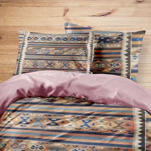 سرویس روتختی مدوپد طرح فرش گلیم مدل C-Gilim05 یک نفره 4 تکه