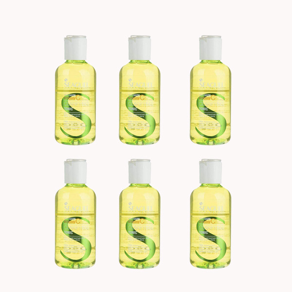 تونیک روشن کننده پوست سی گل مدل beauty حجم 150 میلی لیتر مجموعه 6 عددی تونیک روشن کننده پوست سی گل مدل beauty حجم 150 میلی لیتر مجموعه 6 عددی