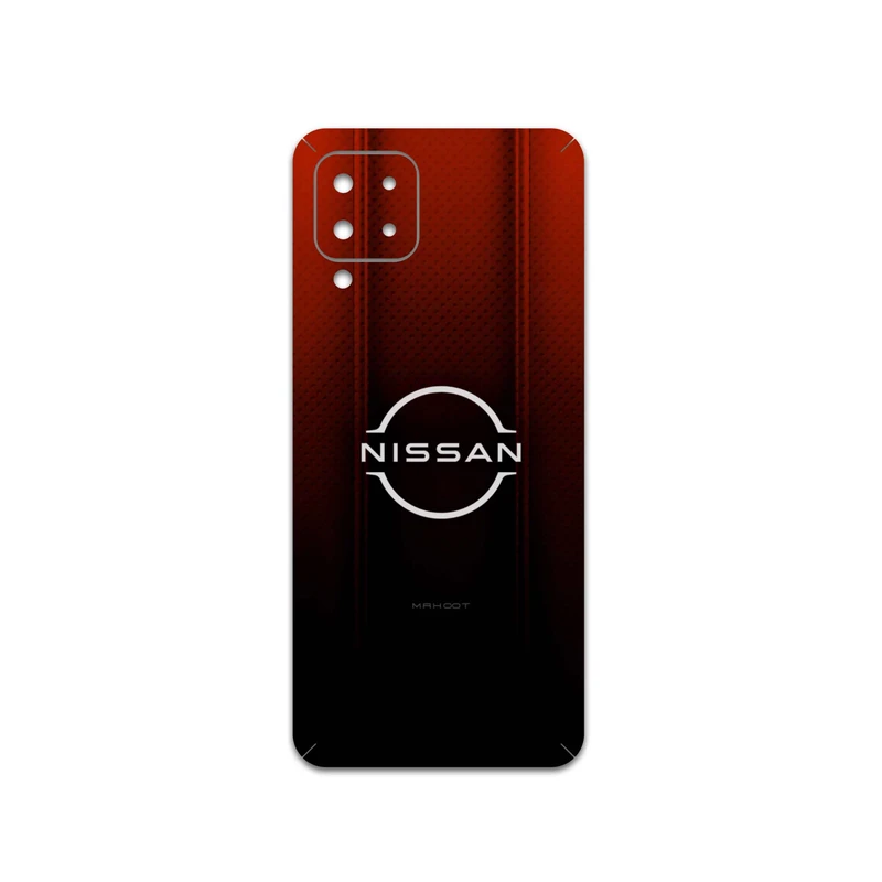 برچسب پوششی ماهوت مدل Nissan-Logo مناسب برای گوشی موبایل سامسونگ Galaxy M22