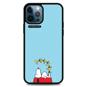 AKAM AMC-WA12PROMAX-SNOOPY-30 Cover For Apple iPhone 12 Pro Max