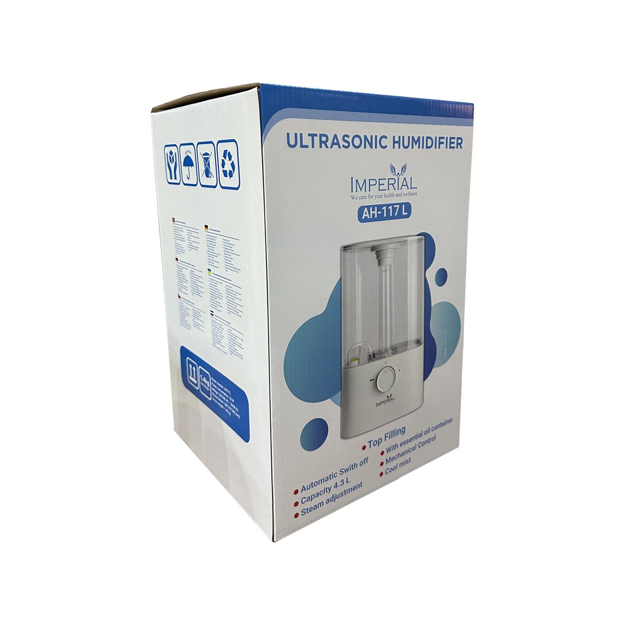 دستگاه بخور و رطوبت ساز سرد امپریال مدل AH117L -  - 2
