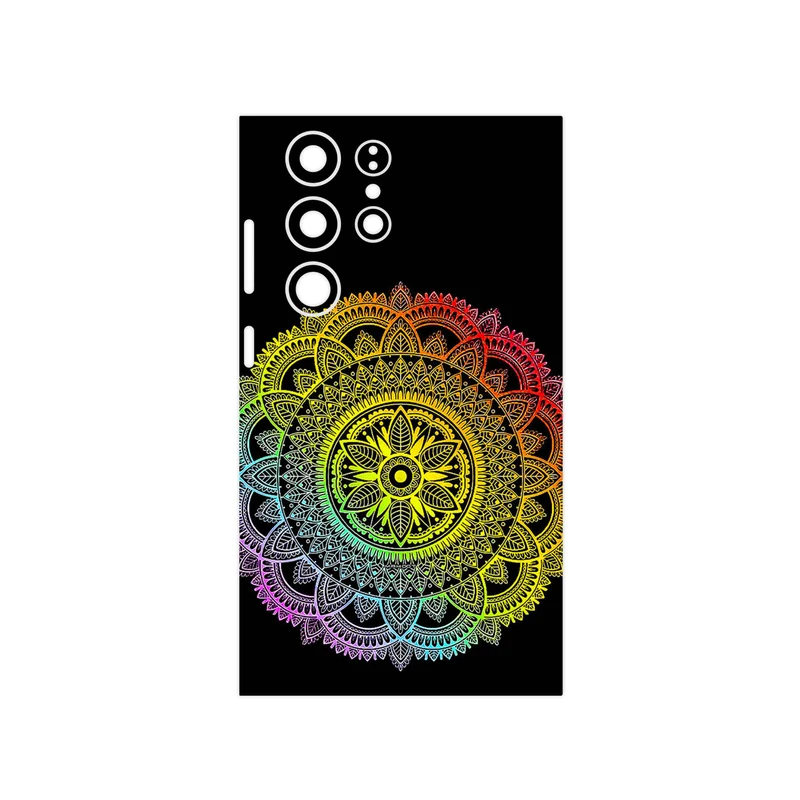 برچسب پوششی ماهوت مدل Mandala Design 4 مناسب برای گوشی موبایل سامسونگ Galaxy S23 Ultra