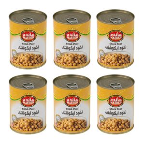 کنسرو نخود آبگوشتی مائده - 380 گرم مجموعه 6 عددی