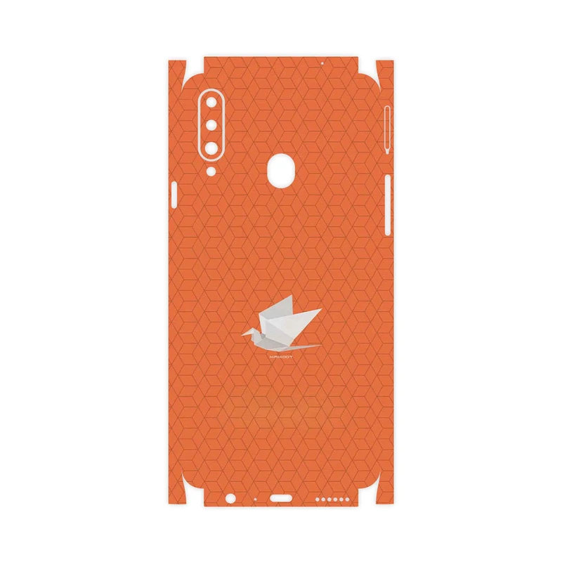 برچسب پوششی ماهوت مدل Minimalist origami bird-FullSkin مناسب برای گوشی موبایل سامسونگ Galaxy A20s