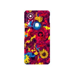 MAHOOT Vector Flower Garden Digital Art Cover Sticker for Infinix Hot 11s