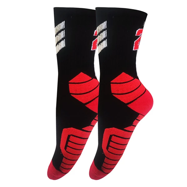 جوراب ساق بلند مردانه تن پوش هنگامه مدل پنبه کش اسپرت حوله ای