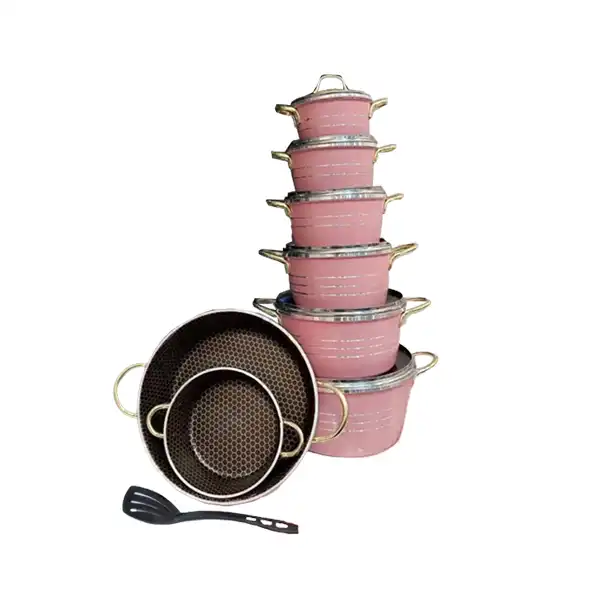 سرویس پخت و پز 15 پارچه پرتو مدل لانه زنبوری